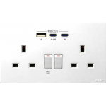 M2K PD245G-W GaN 68W Type-C/USB 電制 (Gan68W孖蘇)